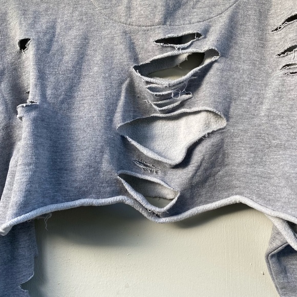 BYN Customs 90s Inspired Crop Sweater - Picture 8 of 8